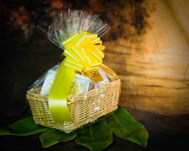 Hibiscus Gift Basket
